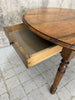 124.5cm Circular Drop Leaf Bistro Occasional Table