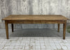 218cm Rustic Taper Leg Dining Table