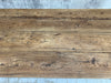 218cm Rustic Taper Leg Dining Table