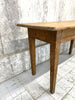 Rustic French Taper Leg Desk Console Table Childs Desk or Coffee Table