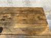 104.5cm Rustic Oak 1930's Bistro Table