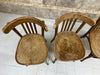 Set of 4 Saddle Back Bentwood Bistro Chairs