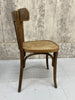 Set of 4 Saddle Back Bentwood Bistro Chairs