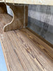 Rustic Two Piece Dresser with Shelves and Drawers