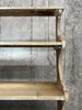 Rustic Two Piece Dresser with Shelves and Drawers