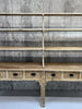 Rustic Two Piece Dresser with Shelves and Drawers