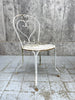 2 Metal Garden Chairs + 2 Carvers + Circular Table With Umbrella Hole