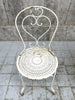 2 Metal Garden Chairs + 2 Carvers + Circular Table With Umbrella Hole