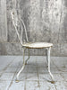2 Metal Garden Chairs + 2 Carvers + Circular Table With Umbrella Hole