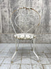 2 Metal Garden Chairs + 2 Carvers + Circular Table With Umbrella Hole