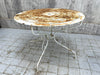 2 Metal Garden Chairs + 2 Carvers + Circular Table With Umbrella Hole