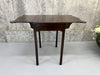 18th Century Serpentine Mahogany Pembrook Drop Leaf Table