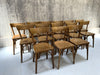 Set of 14 Bistro Bentwood Bistro Chairs
