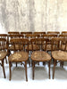 Set of 16 Saddle Back Bistro Bentwood Bistro Chairs