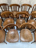 Set of 16 Saddle Back Bistro Bentwood Bistro Chairs
