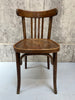 Set of 27 Bentwood Saddle Back Bistro Chairs