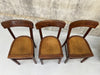 Set of Three of French Bistro Cafe Chairs
