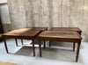 Set of 4 French Bistro Tables with Turned Legs