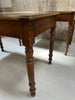 Set of 4 French Bistro Tables with Turned Legs