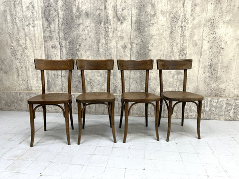 Set of 4 Bentwood Bistro Chairs