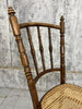 Set of Five French Bentwood Cane Bistro Chairs