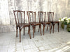 Set of Four Bentwood French Bistro Chairs