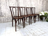 Set of 4 Bentwood French Bistro Chairs