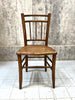 Set of Six French Cane Dining Chairs