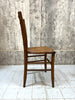 Set of Six French Cane Dining Chairs