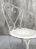 4 Metal Garden Chairs and Circular Table With Umbrella Hole