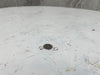 4 Metal Garden Chairs and Circular Table With Umbrella Hole