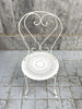 4 Metal Garden Chairs and Circular Table With Umbrella Hole
