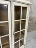 Small Shabby Chic Glazed Wall Mounted Cabinet