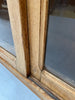 Rustic Sliding Glass Front Cupboard