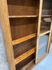 Rustic Sliding Glass Front Cupboard