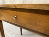 Rectangular Tapered Leg Side Occasional Table Desk