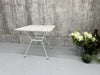 Metal Garden Perforated Square Table