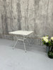 Metal Garden Perforated Square Table