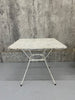 Metal Garden Perforated Square Table