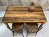 120cm Stripped Bistro Table