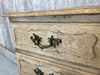 Small Stripped Oak Tall Boy Chest of Drawers