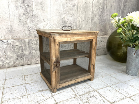 Rustic French Table Top Garde Manger