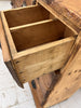Rustic Table Top Workshop/Atelier Chest of 16 Drawers
