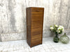 Solid Wood Single Tambour Filing Cabinet