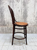Thonet High Cane Bentwood Bar Chair