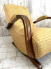 Vintage Upolstered Rocking Chair