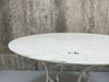 White Metal Garden Table