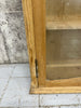 Small Pine Glazed Wall Mounted Cabinet