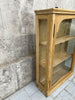 Small Pine Glazed Wall Mounted Cabinet