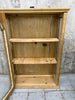 Small Pine Glazed Wall Mounted Cabinet